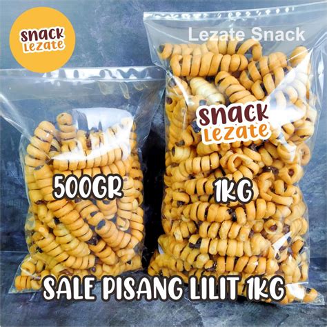 Jual Sale Pisang Lilit 1KG Legit Manis Gurih Murah Enak Sale Pisang