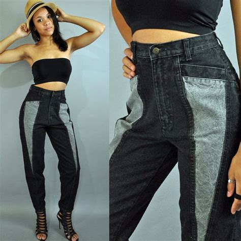 80s Vintage High Waisted Jeans Gitano Harem Jeans Super Etsy High Waisted Jeans Vintage