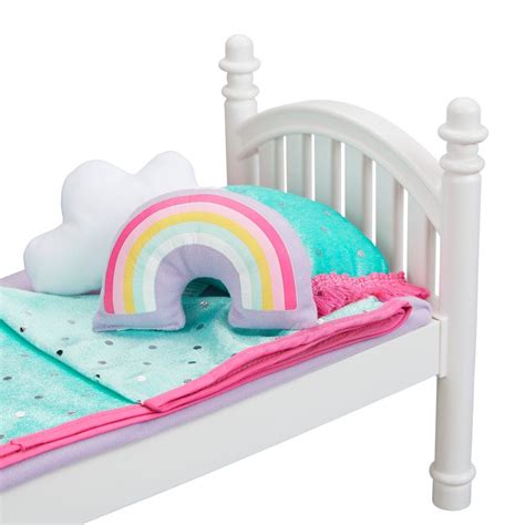 My Life As Stackable Doll Bed For 18 Dolls In 2021 White Bed