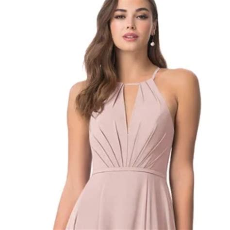 Azazie Dresses Azazie Evalleen Bridesmaid Dress In Dusty Rose