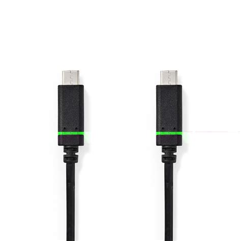 USB Kaapeli USB 3 2 Gen 1 USB C Uros USB C Uros 60 W 4K 60Hz