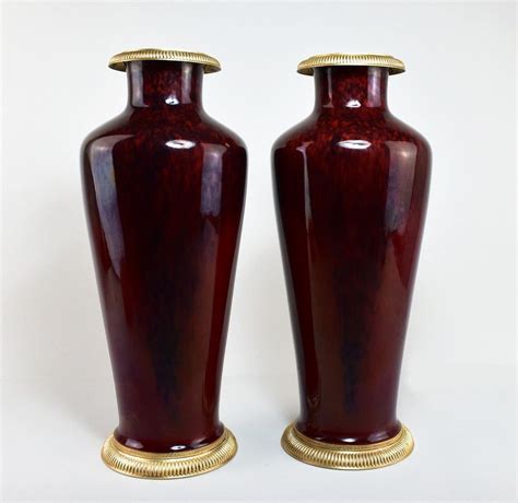 Proantic Pair Of Vases By Paul Millet S Vres