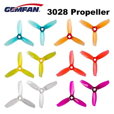 Gemfan H Lice Cd Ancer Pour Drone De Course Frekouhou Paires Pi