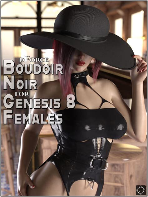 DForce Boudoir Noir For Genesis 8 Females Render State