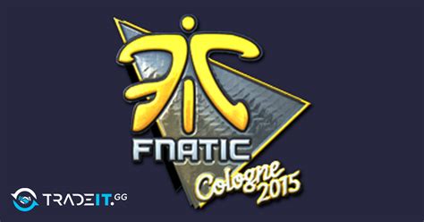 Sticker Fnatic Foil Cologne Tradeit