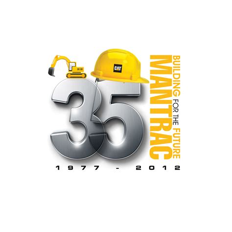 Mantrac 35 Years Logo Behance