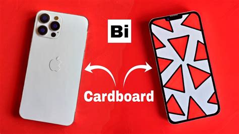 How To Make A IPhone 13 Pro Max From Cardboard 2021 YouTube