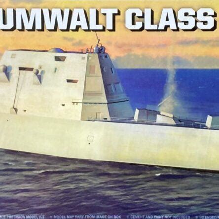 DDG 1000 Zumwalt Class Destroyer Naval Models