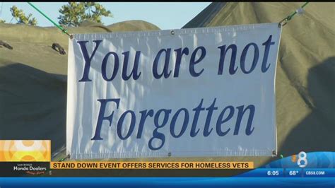 Annual Stand Down Event Draws Over 970 Homeless Veterans Cbs News 8