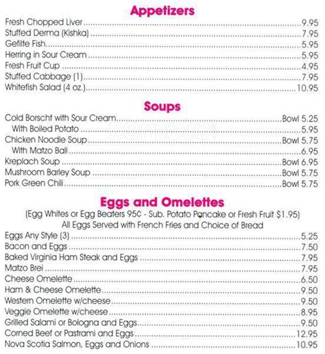 New York Deli News Menu Menu For New York Deli News Hampden Denver