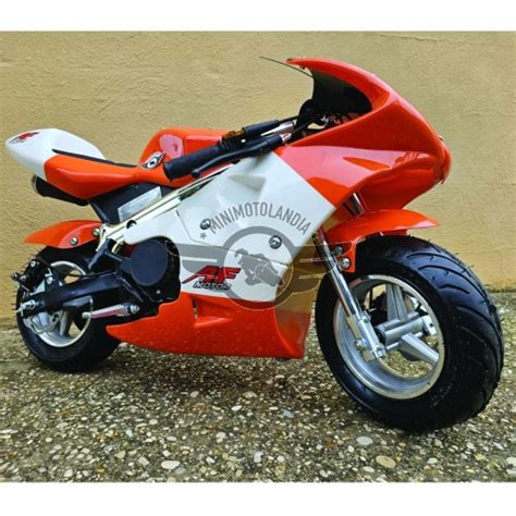 Minimoto Gp Arancione Cc Raffreddata Aria Motore Cc Minimotolandia