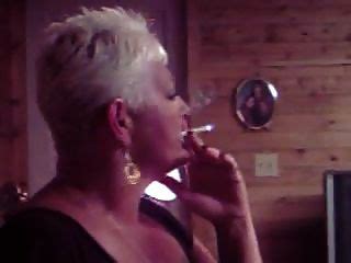 Hot Older Cougar Smoking Solo Hotntubes