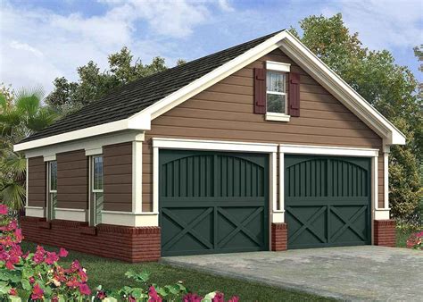 Simple Two Car Garage 92048vs Architectural Designs House Plans