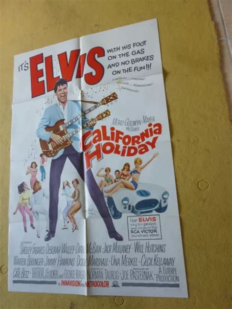 Spinout California Holiday Elvis Presley Affiche Cin Ma Poster