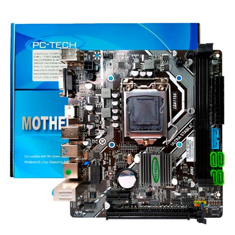 Placa Mãe H61 FFKS LGA 1155 2ª e 3ª geração USB 3 0 LAN 10 100 1000