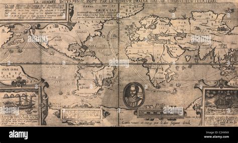 Sir Francis Drake Route Map