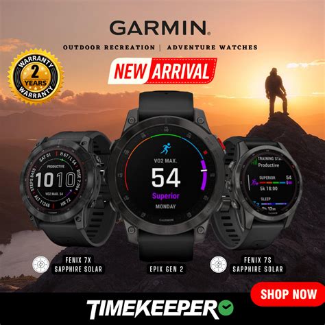 Garmin Epix 2 And Garmin Fenix 7 Series [new Arrival] Timekeeper