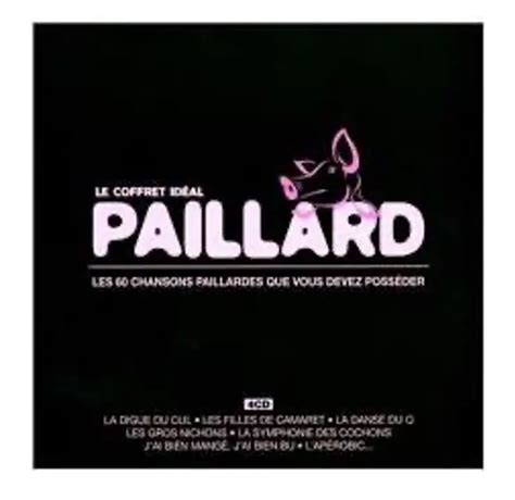 IDÉAL PAILLARD COFFRET 4 CD 60 chansons paillardes EUR 25 00