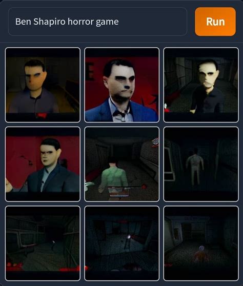 Ben Shapiro Horror Game Run Ifunny