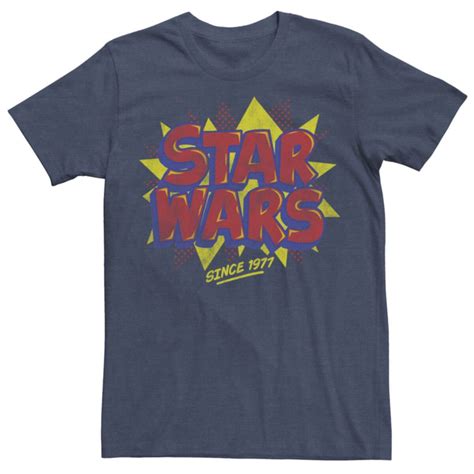 Купить Футболки Мужская футболка с логотипом Star Wars Comic Pop Star ...