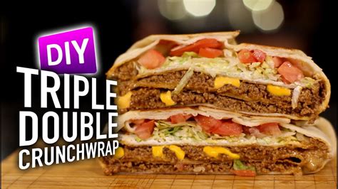 Diy Triple Double Crunchwrap Supreme Youtube