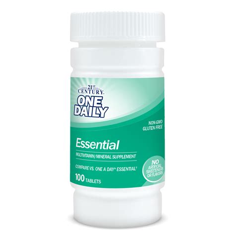 One Daily Essential 100 Tablets 21st Century HealthCare Inc