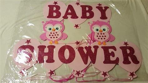 New Baby Shower Banner - Blue or Pink