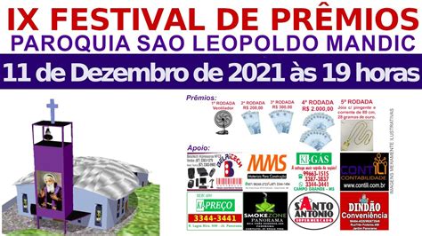 Ix Festival De PrÊmios Paroquia São Leopoldo Mandic Youtube