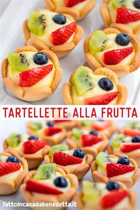 Tartelette Alla Frutta Ricetta Ricette Dolci Crostatine Di Frutta