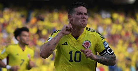 Cu Ntos Goles Lleva James Con La Selecci N Colombia Y Su Puesto En El