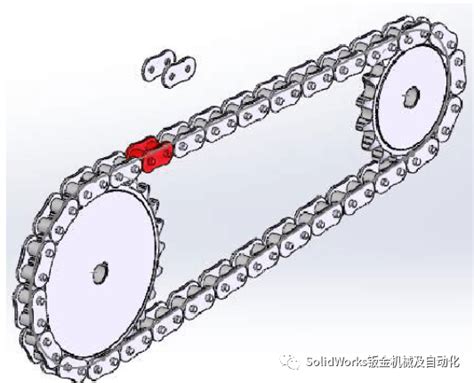 用solidworks装配链轮与链条具体怎么配合？ 知乎