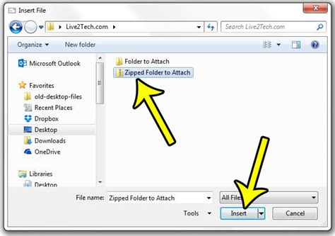 How To Send A Folder In Outlook 2013 Live2tech