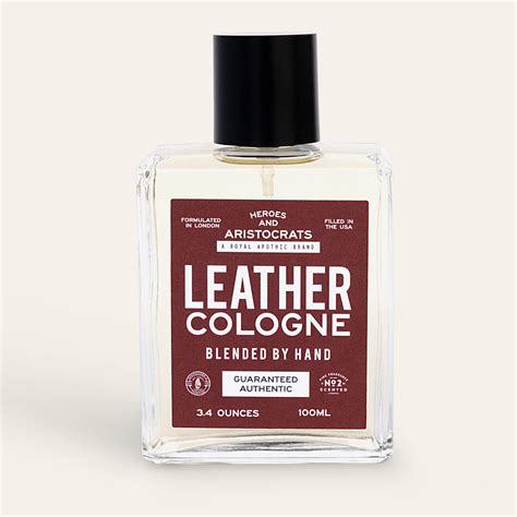 Heroes and Aristocrats Leather Cologne – Royal Apothic
