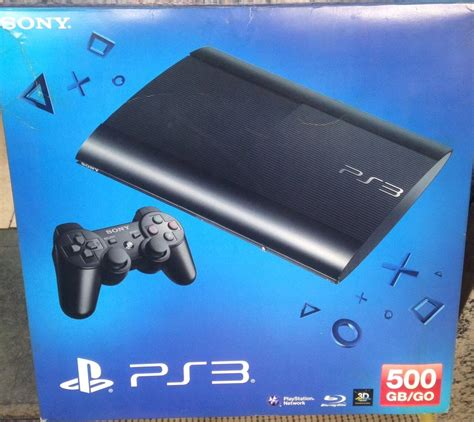 Sony Ps3 Super Slim 500gb Zonasegundamano