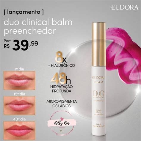 Eudora Bras Lia Df On Instagram Balm Preenchedor Glam Duo Clinical