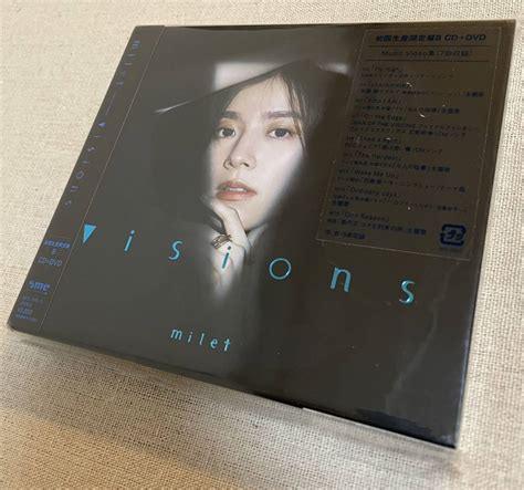 【未使用に近い】milet 2ndアルバムvisions 初回生産限定盤bcddvd 2枚組の落札情報詳細 ヤフオク落札価格検索