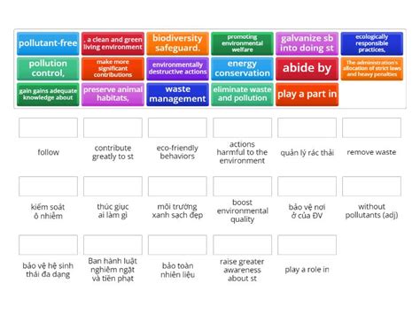 Topic Environment 2 Match Up