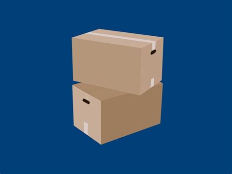 realistic storage box vectors illustrations    freepik