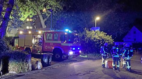 Feuerwehr Hattingen Großeinsatz an der Welperstraße