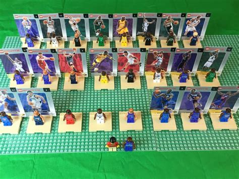 LEGO NBA Sports NBA Basketball Minifigures Collector's Sets #1-8 All 24 ...