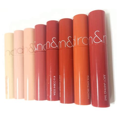 Rom Nd Romand Juicy Lasting Tint Colors G Korean Lip Tint