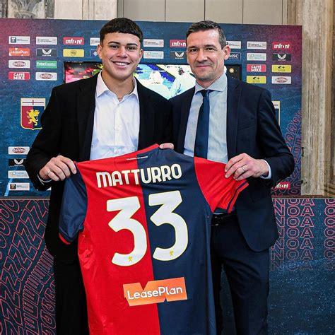 Ora è ufficiale Matturro è un nuovo giocatore del Genoa