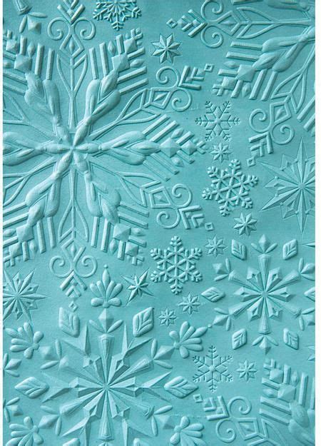 Sizzix 3 D Embossing Folder Winter Snowflakes 662287 Embossing