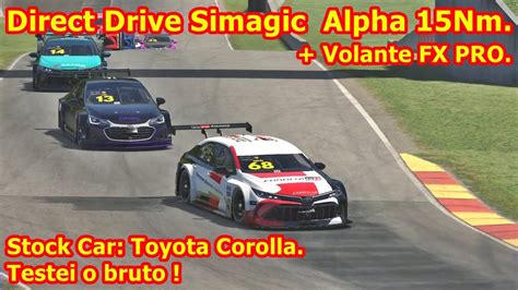 IRacing Stock Car Testei O Bruto Toyota Corolla Direct Drive