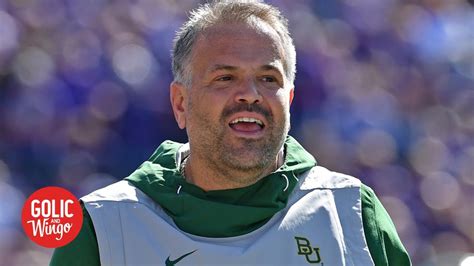 Matt Rhule: Baylor is focused on remaining undefeated, not getting into ...