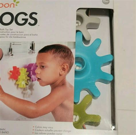 Boon B11134 Cogs Water Gears Bath Toy Activity Entertainment Baby