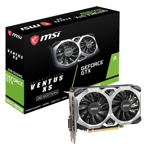 Msi Geforce Gtx Super Ventus Xs Oc Geforce Gtx Super Ventus