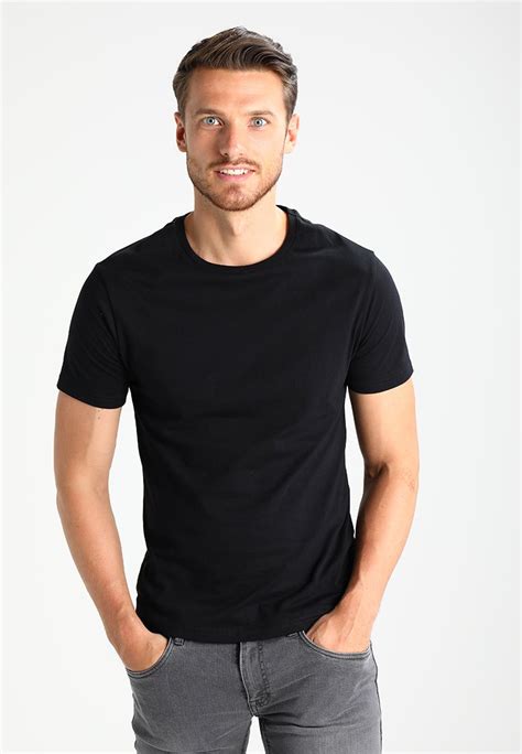 Pier One Basic T Shirt Black Uk