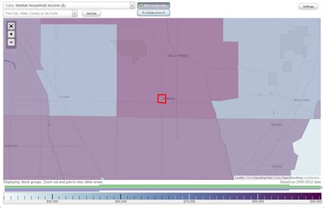 Hornick Iowa Ia Income Map Earnings Map And Wages Data