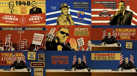 Cnn Race To The White House Truman Vs Dewey On Behance